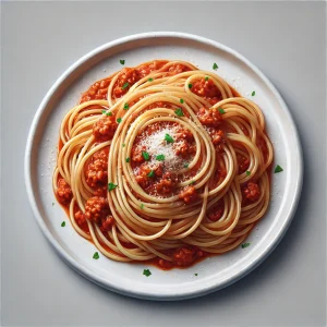 SPAGHETTI BOLOGNAISE